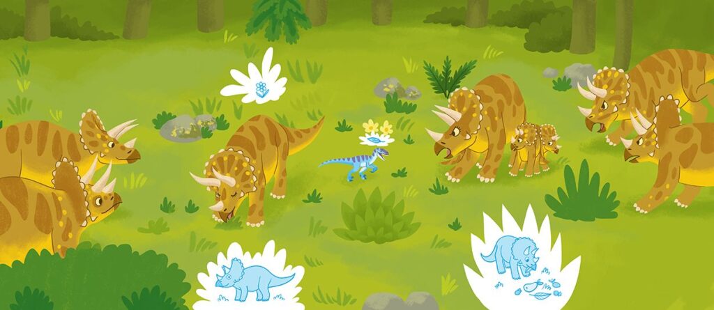 8-livre-dinosaures-triceratops